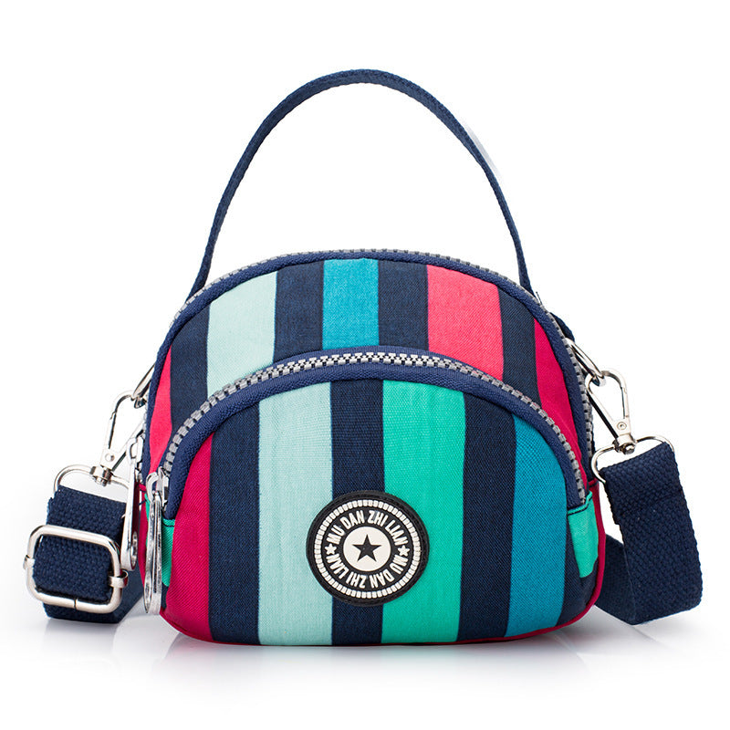 Bolsa de mensajero mini de lienzo impermeable al por mayor